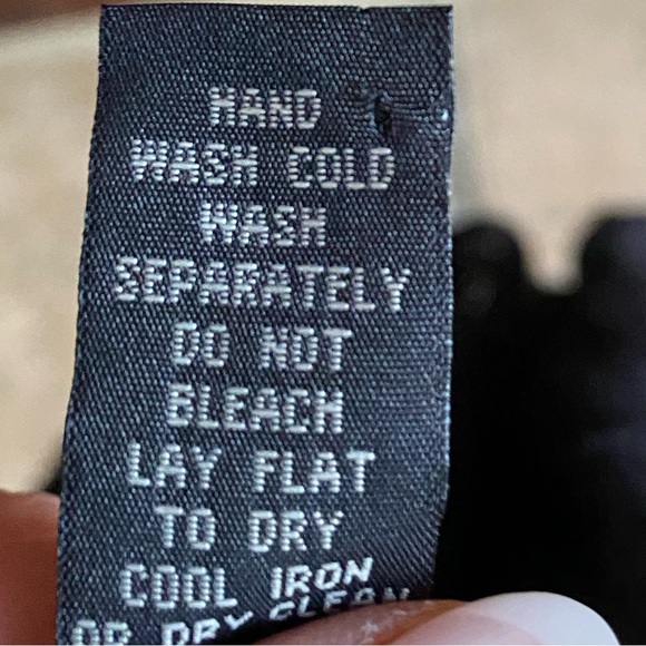 Lucky Brand L/XL Black Open Knit Cardigan Short Linen/Cotton Sweater - Picture 5 of 5